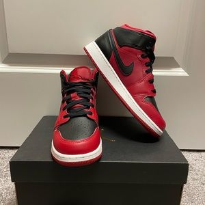 Black and Red Jordan